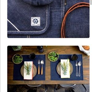 NWOT UBI-IND Mi Cocina Collection Denim Placemat